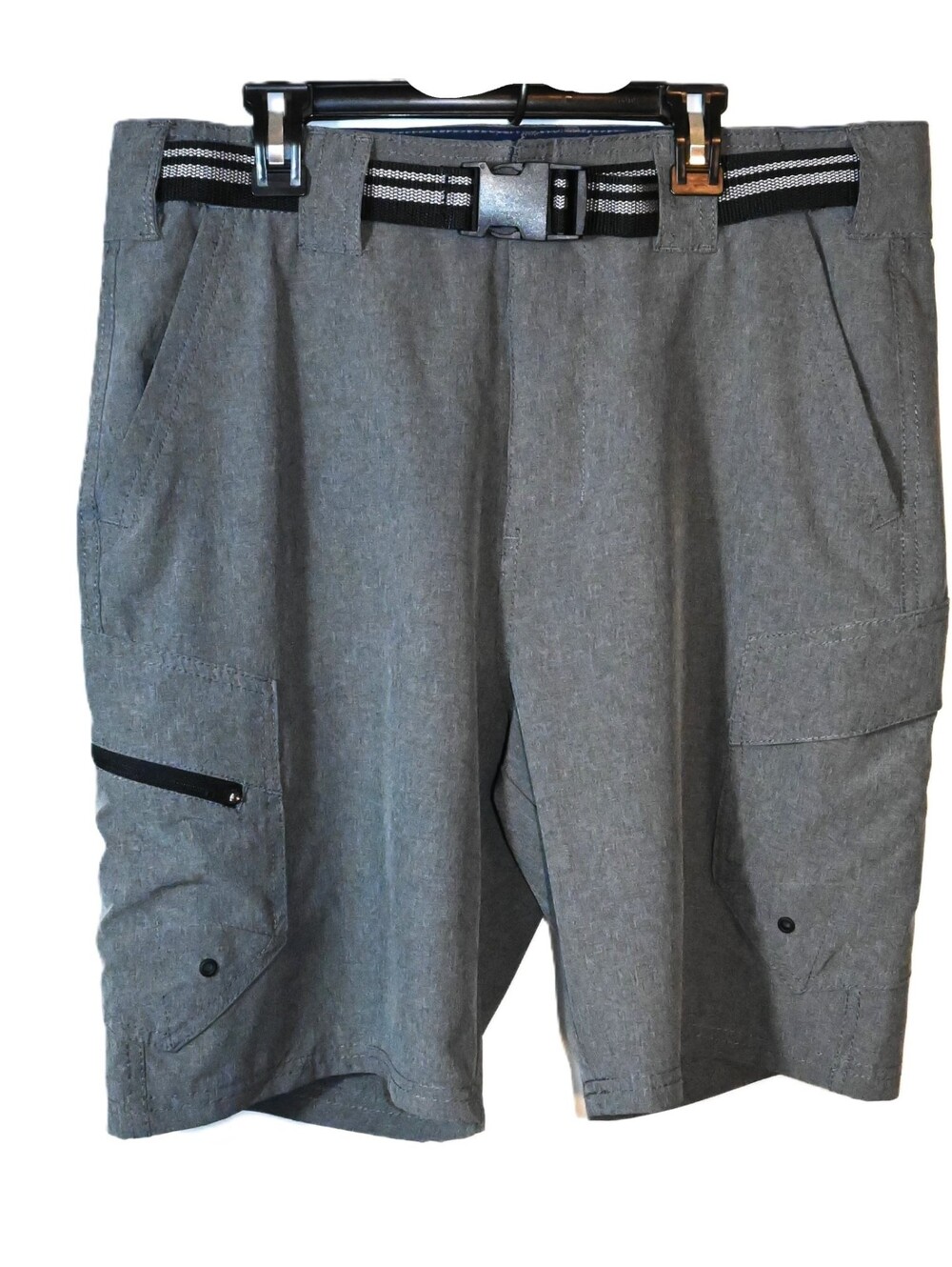 NWOT Denali Men's 4-Way Stretch Lightweight Hybrid Cargo Shorts D427754S